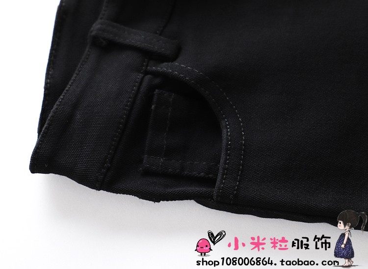 Mùa thu 2018 mới quần thun đen mặc ngoài chân quần cạp cao là quần mỏng đa năng cao co giãn ma thuật quần quần lót nữ