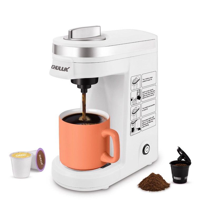 Capsule Coffee Machine Kcup Fully Automatic Small Portable Home Office Universal Coffee Powder All-In-One Machine American Style