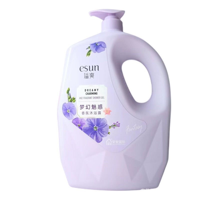 An'an Yishuang romantic cherry blossom nourishing shower gel 2kg large bottle 4 catties unisex bath and body wash with fragrance