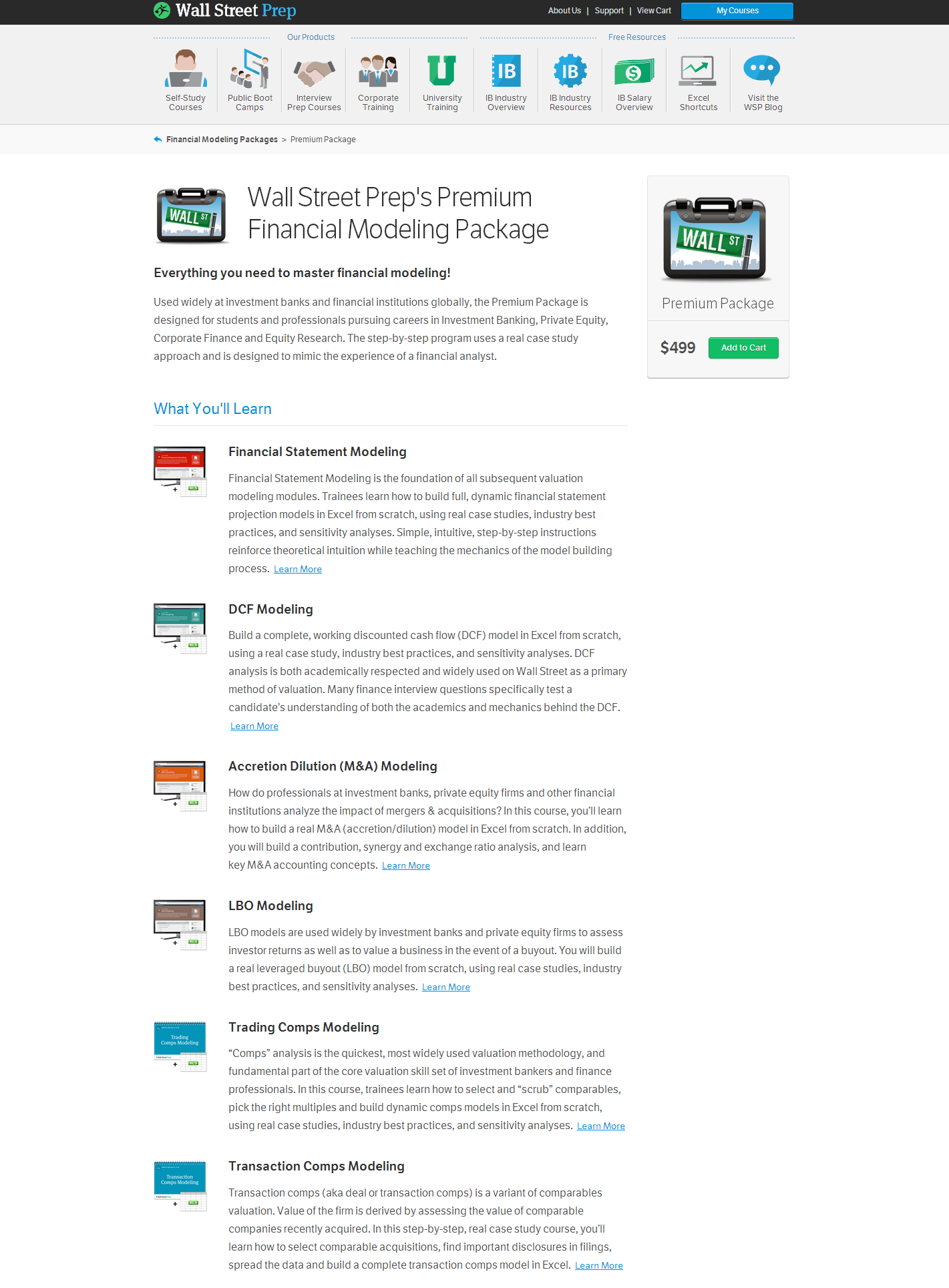 Wall Street Prep Excel Crash Course Exam