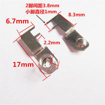 Remote control battery spring shrapnel spring remote control battery 12V23A left negative right positive