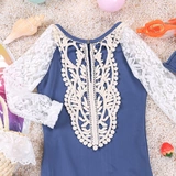 Купальник, кружевная детская летняя одежда, сезон 2021, защита от солнца