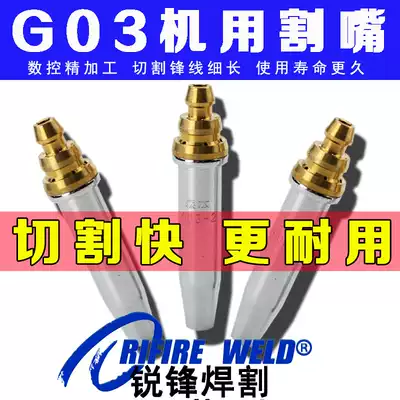 G03 isobaric propane machine with cutting nozzle, small bee, portable CNC flame cutting machine, cutting nozzle 1 2 3 0