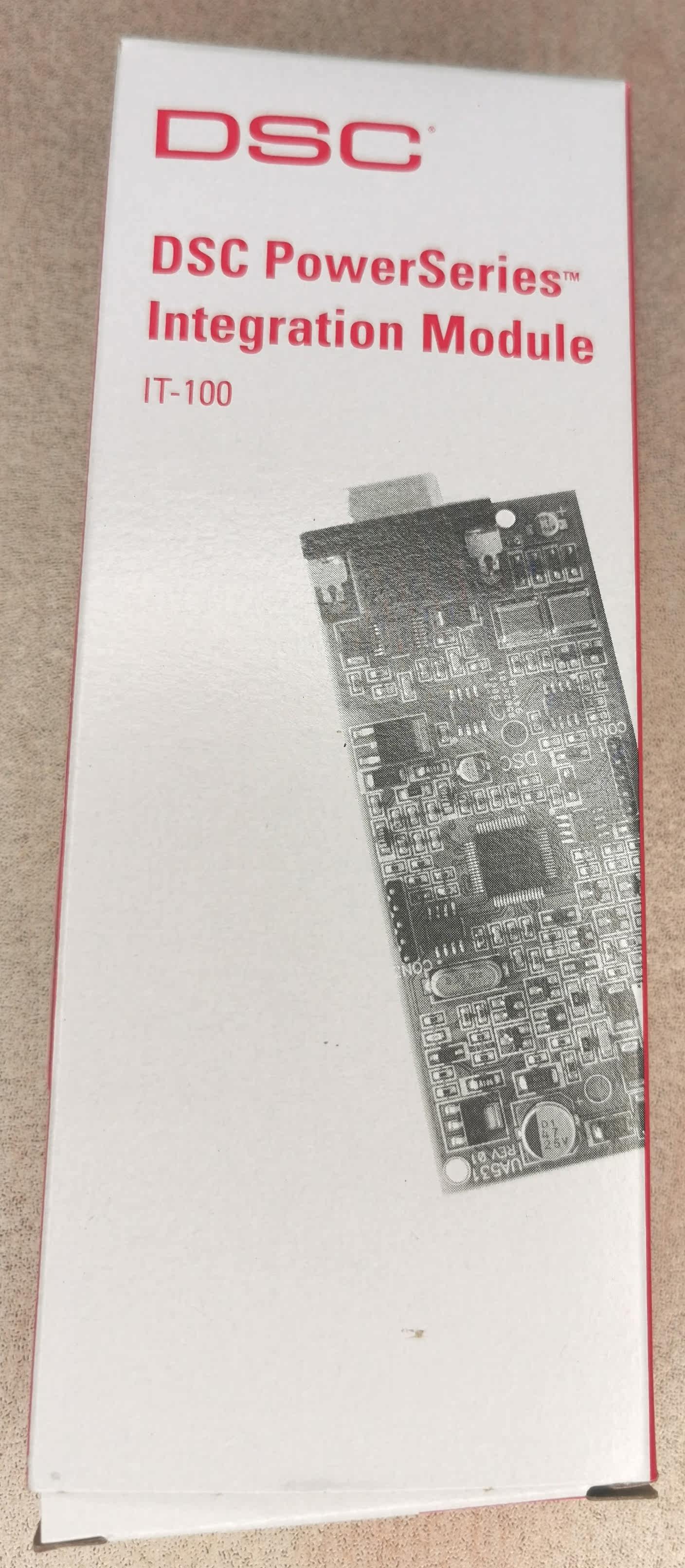 Johnson Controls Tyco DSC alarm anti-theft equipment integrated interface module IT-100 compatible with C4 smart furniture