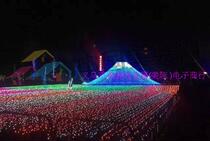 Light Beauty Chen Light Festival Lights Flowers Sea Decoration Light Iceberg Styling