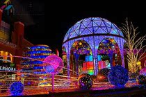 Outdoor Square LED Light Cartoon Styling Amusement Park Childrens Paradise Light Brightening Arrangement