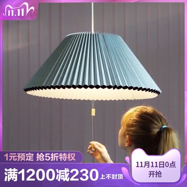 red chandelier modern