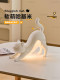 Original Design Stretching Cat Table Lamp Living Room Desktop Decoration Desk Ornament Bedroom Bedside Night Light Atmosphere Light