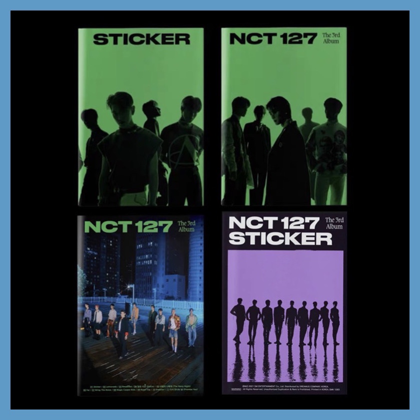 Spot NCT 127 regular three series NCT127 STICKER back to the album in September