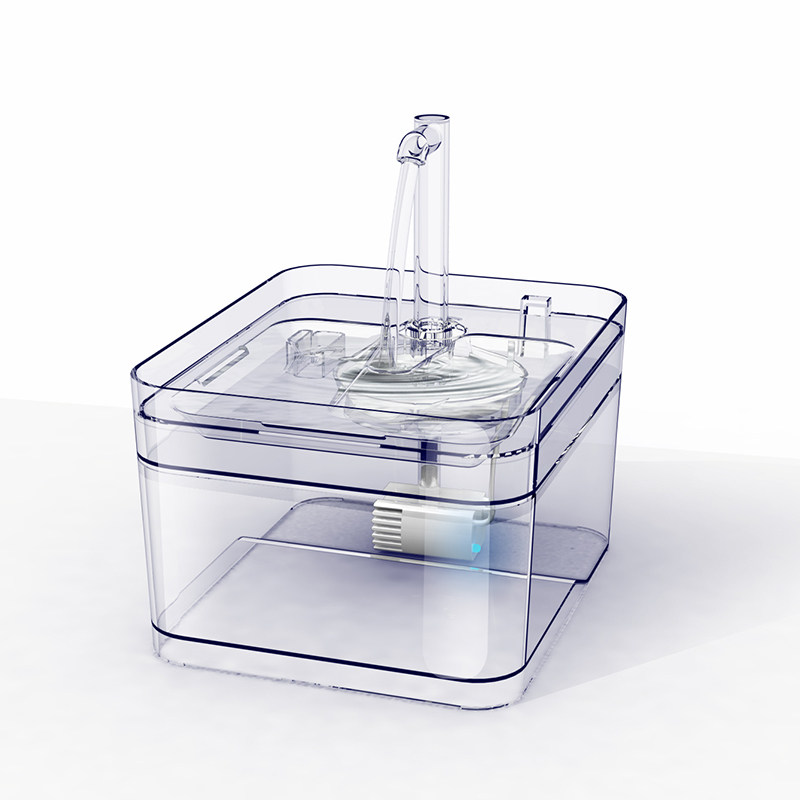 Small M6 Generation Pet Drinking Fountain Kitty Dog Smart Filter filter Mute Flow Cycle Thermostatic Feed Drinking Live Water Instrumental Bowl