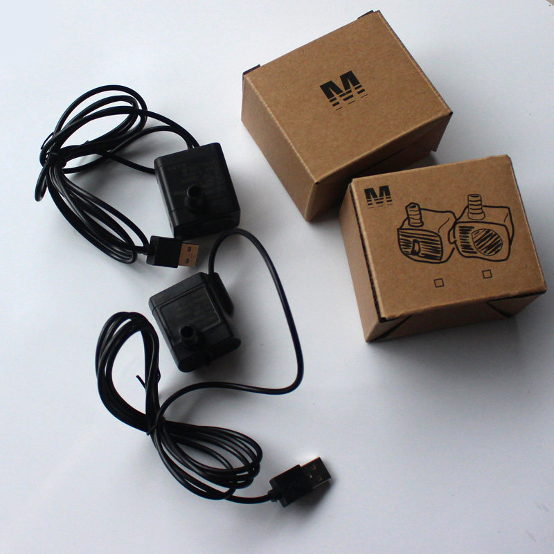 Small M pet water dispenser with submersible pump USB plug DC5V