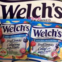 Canada Welchs 100% natural fruit juice fudge pouch 10*22g