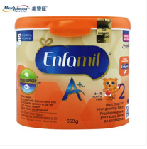 Canada Mead Johnson second stage 2 infant milk powder Enfamil A containing DHA can 550g