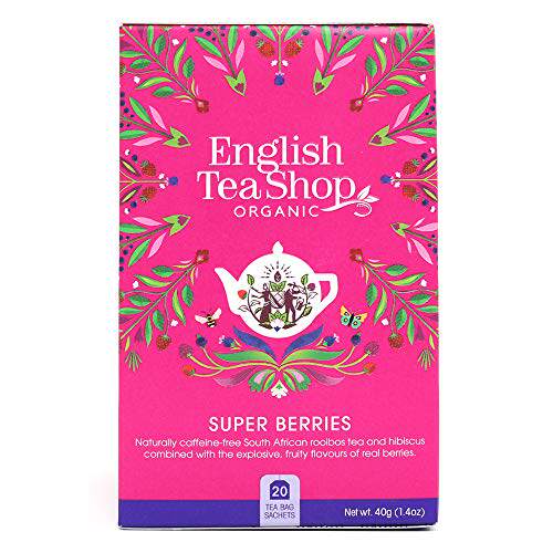English Tea Shop Organic Super Berries - 20 Tea Ba