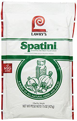 Spatini Spaghetti Sauce and Seasoning Mix 15-Ounce