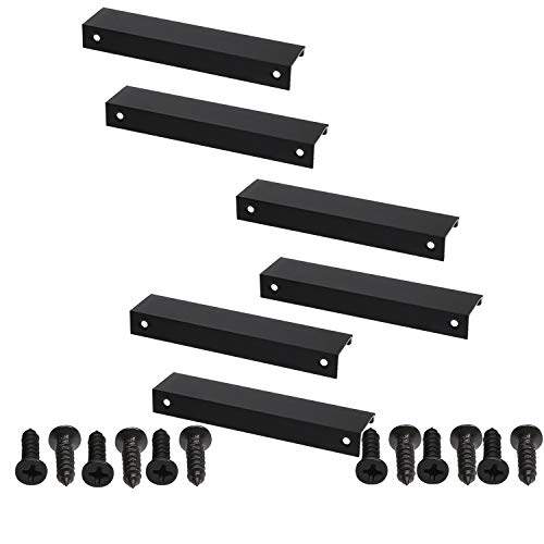 ONLYKXY Finger Edge Pulls Aluminum Alloy Home Kitche