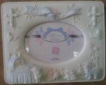 Baptism Frame Blue By Russ Berrie 15102 Baptism Frame Blue By