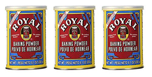 Royal Baking Powder 8 1 oz (Pack of 3) royal hair powder