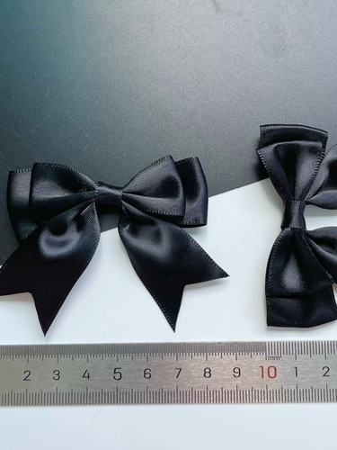 Двухэтажный аксессуар для волос с бантиком, кукла, декоративный аксессуар, DIY, стиль Лолита