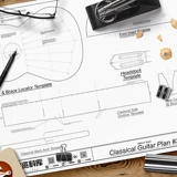 Торрес классические рисунки на гитаре классические 650 -мм профессиональные рисунки Torres Classic3