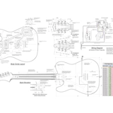 Fenda Telecaster Электрогитара Профессиональные рисунки FANDA TEL -гитара рисунки