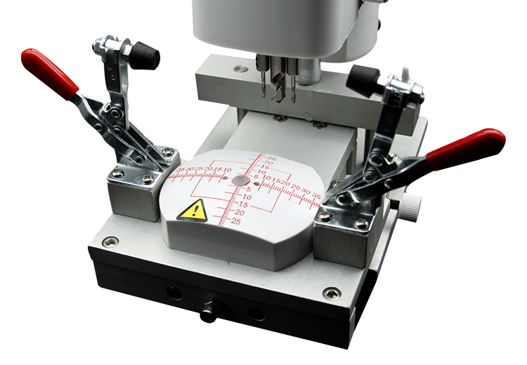 Liangyou kính khung mẫu đột dập máy kéo quay số cơ khí cố định mô hình ba lỗ máy 918S - Kính khung kính mắt quang nhãn