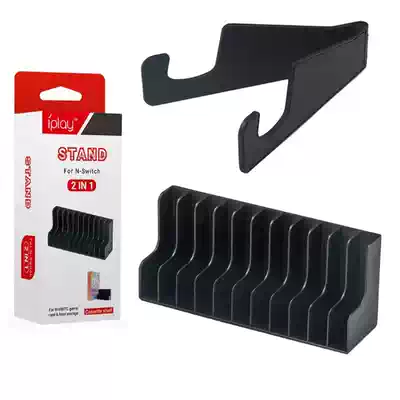 Switch host base bracket Game card box storage shelf Two-in-one storage dish rack bracket