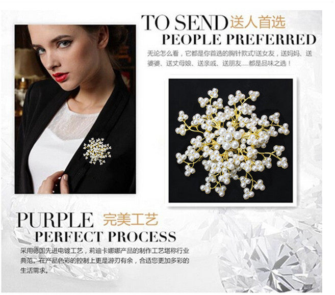 Broche femme en Zircon diamant - Ref 1171234 Image 15