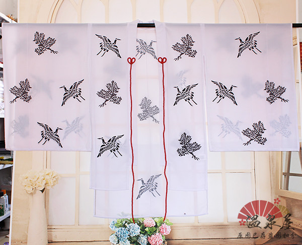 Pine Crane Tattoo one thousand Morning Witch Woman Costume Cosplay Witch Woman Ancient Hand Pear Flowers the Overdue Spring Sunday of the Faith