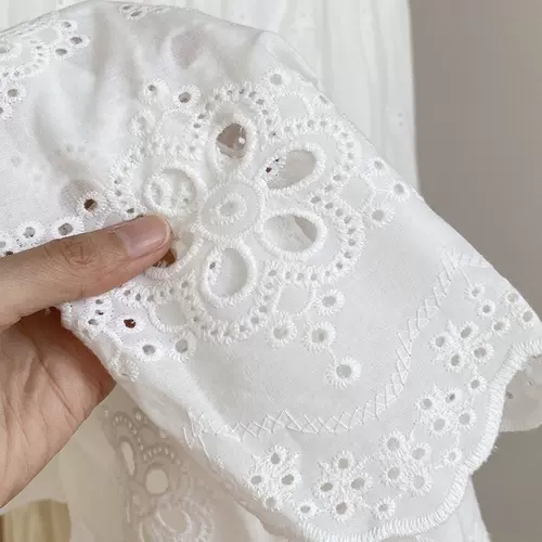 Весенняя милая кружевная юбка, французский стиль, эластичная талия, средней длины, А-силуэт