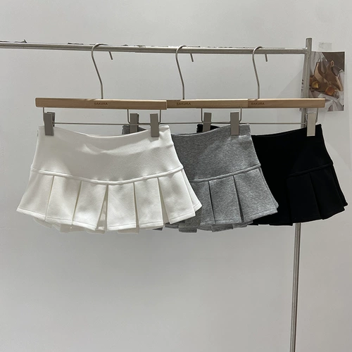 Сексуальное спортивное защитное белье, студенческая юбка в складку, в американском стиле, А-силуэт