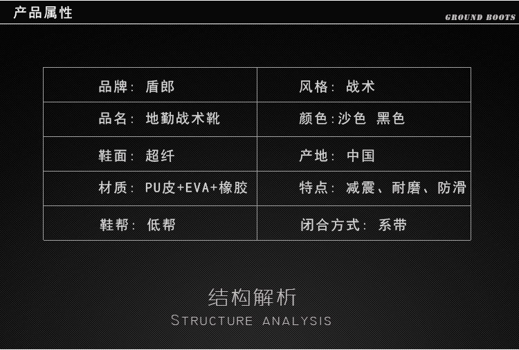 Boots militaires pour homme - porter - Ref 1398072 Image 10