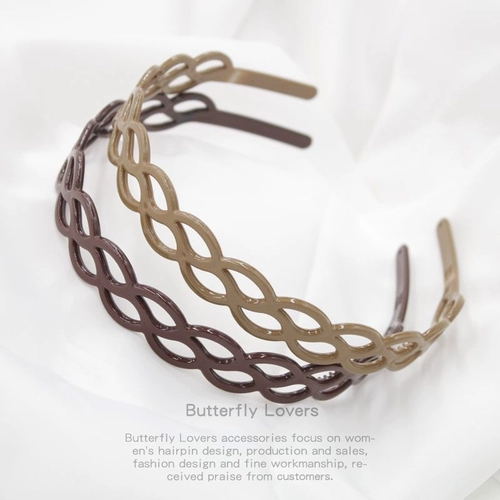 Ободок для взрослых, нескользящая зубчатая пластиковая повязка на голову, аксессуар для волос, японские и корейские