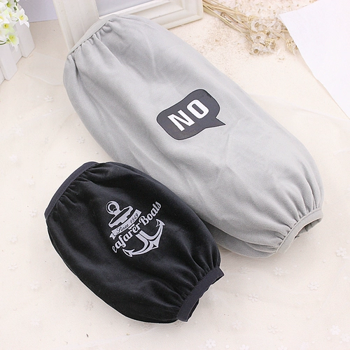 Демисезонные бархатные короткие длинные нарукавники для школьников, пуховик