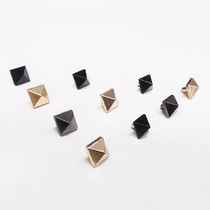 Hard alloy tetip high head square bump against high spikes nails DIY Pyramid Rivets Warren Sky Sandals Nails
