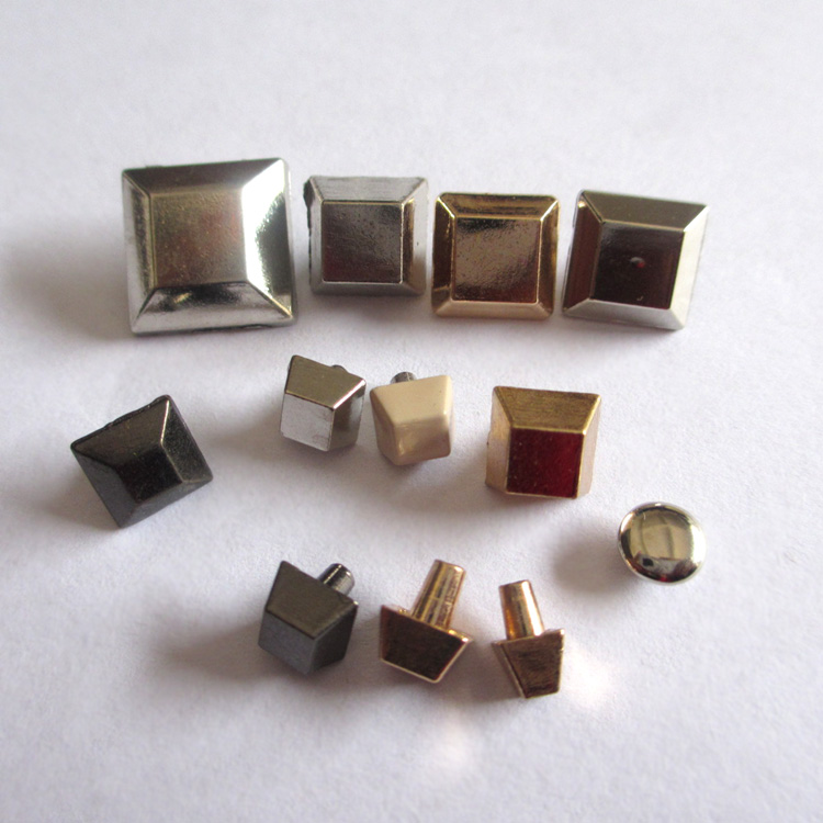 New Product Promotion DIY Clothing Decorative Rivet Trapezoidal Metal Accessories Chain Shoes Bags Clothing Nails