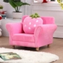 Dễ thương trẻ em phim hoạt hình ghế sofa sofa vải dâu tây màu hồng công chúa bé vận chuyển sofa mẫu giáo kết hợp - Ghế sô pha ghế sofa nhỏ gọn giá rẻ