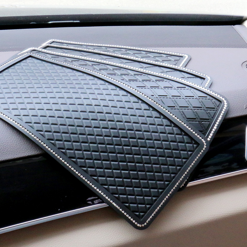 Car center console anti-skid pad car general-purpose car work instrument panel high temperature resistant silicone car storage pad