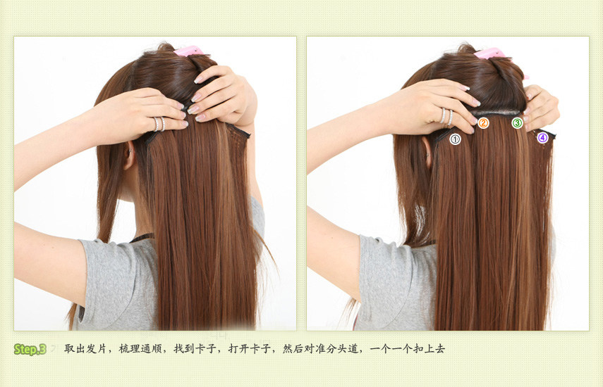 Extension cheveux - Ref 217607 Image 17