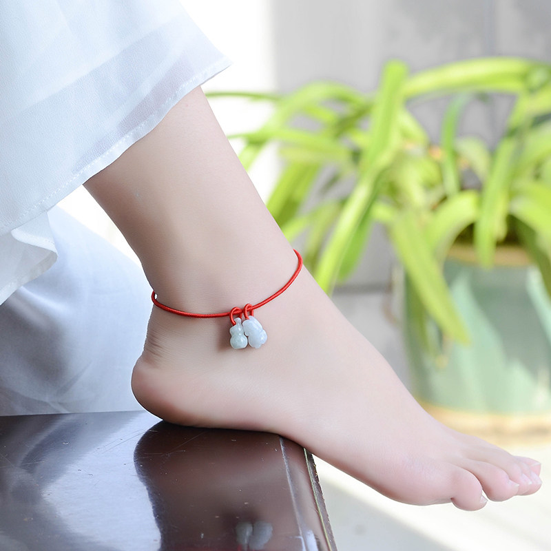 Chaine de cheville Couple      en meraude - Ref 3104273 Image 1