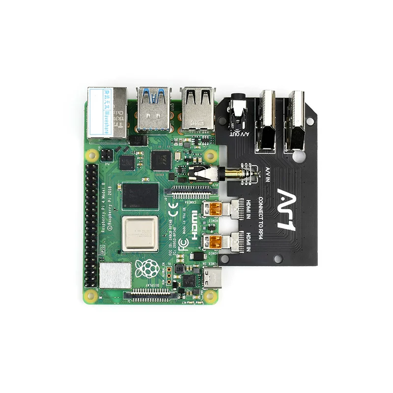 [WeiXue Raspberry Pi 4 dedicated aluminum alloy case ARGON ONE with reserved M.2 interface can access SSD]