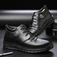Giày cotton trẻ trung và trung niên Những ngày lạnh của nam giới mang không chân lạnh cóng giày boots nam