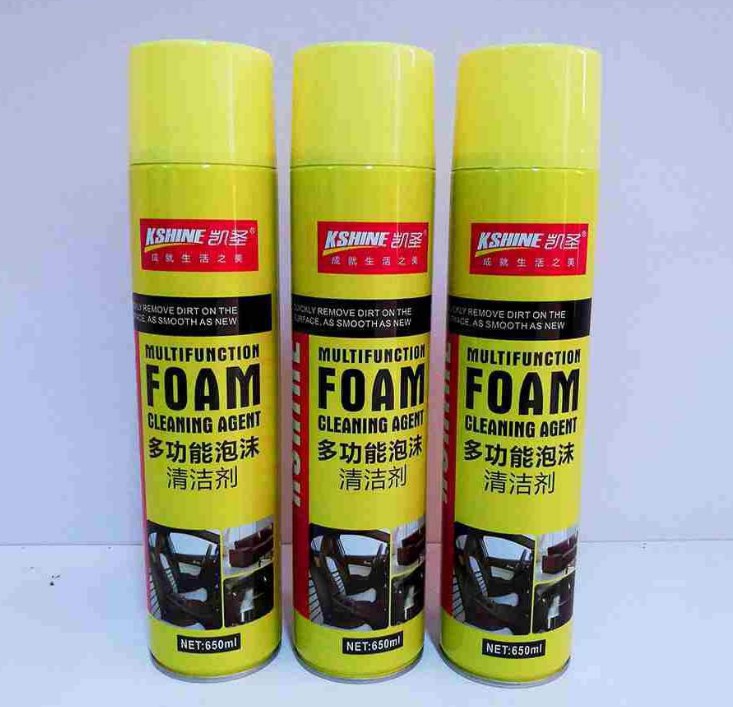 Kai Holy Brands Versatile Foam Cleanser Automotive Interior Wash Foam Cleaning Agents Free of water