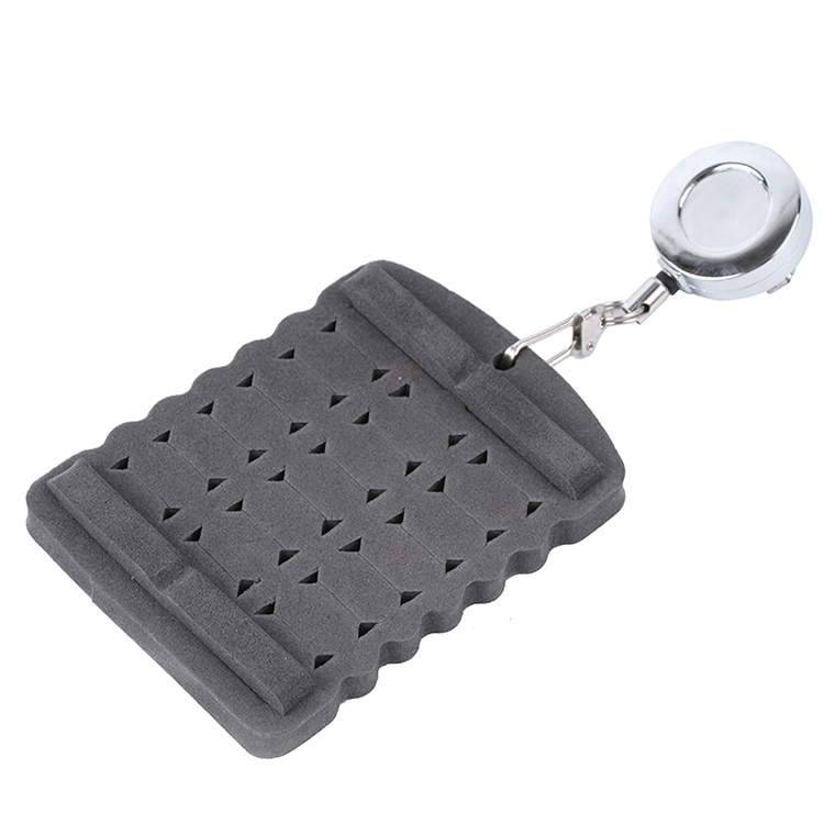 Hairy foam cotton fly bait board with scaling button bait bait fittings fishing accessories