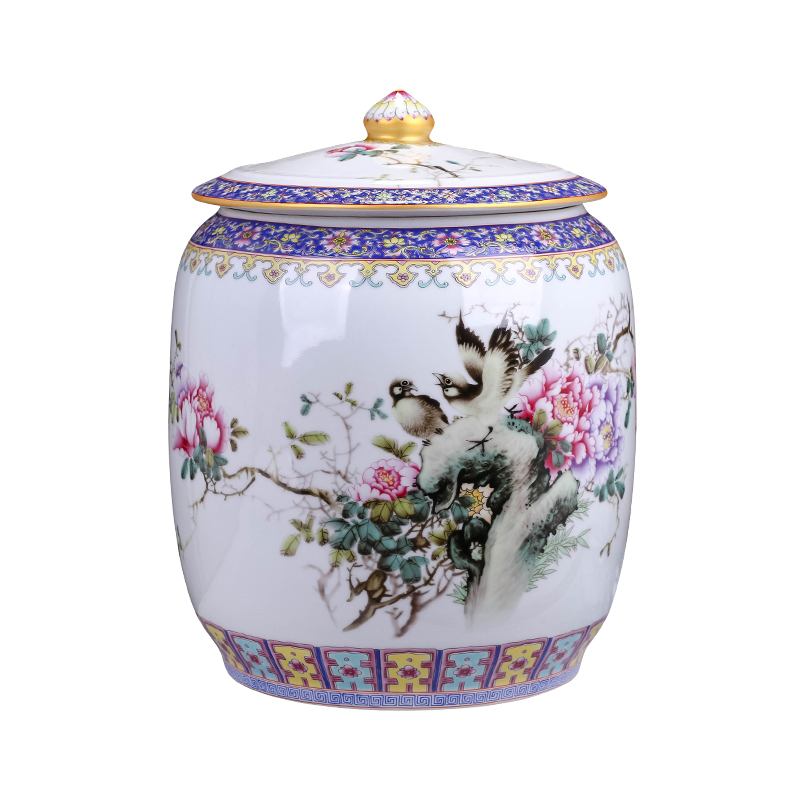 Jingdezhen ceramic tea pot creative move fashion wind restoring ancient ways furnishing articles puer tea cake store tea pot size