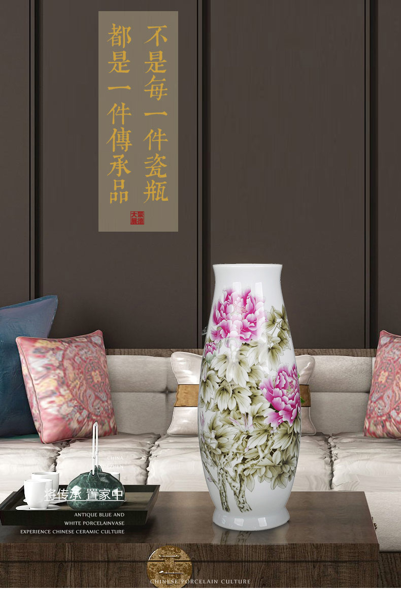 Chinese style restoring ancient ways is dry flower vases, ceramic furnishing articles zen rich ancient frame art decorates porch bookcase large living room