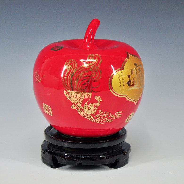 Send the base of jingdezhen ceramic vases, flower implement I and contracted sitting room furnishing articles new home decoration home decoration