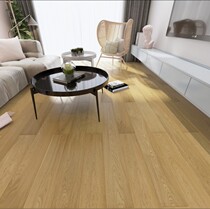 Manufacturers direct export oak solid wood floor three layers of environmental protection geothermal lock free adhesive high-end warming
