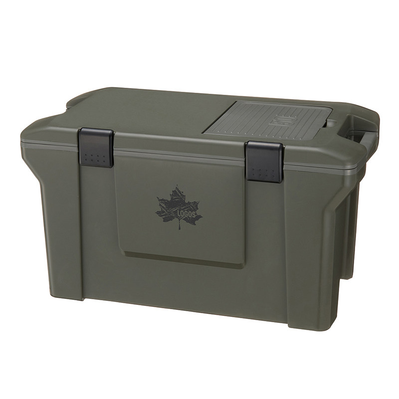 Japan LOGOS Outdoor Camping Cooler Insulation large capacity airtight drainage portable containing box