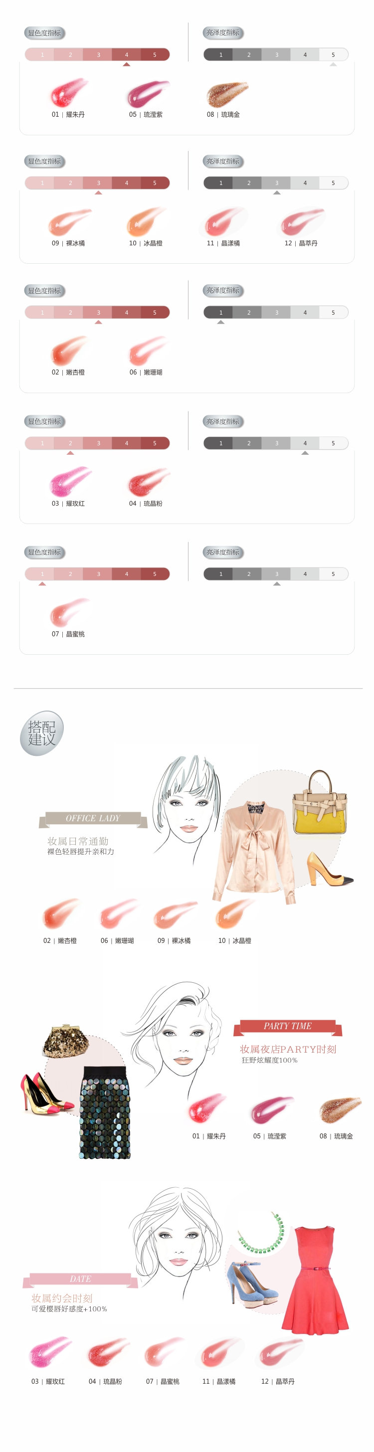 Hàn quốc BOB đích thực giữ ẩm son bóng son bóng kéo dài màu hồng cắn môi không thấm nước không đánh dấu khỏa thân màu trang điểm 	son bóng môi	